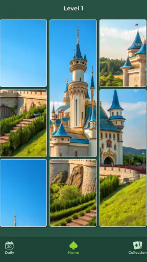 Jigsaw Solitaire: Slide Puzzle screenshot