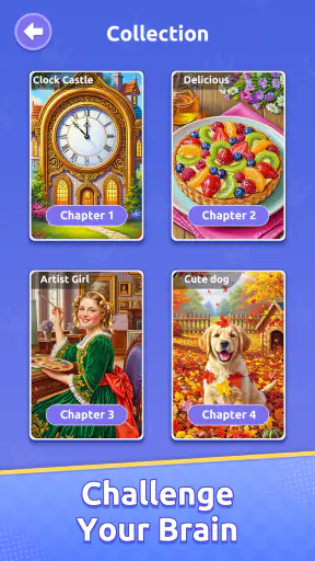 Jigslip - Easy Jigsaw screenshot