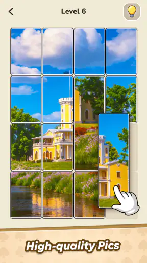 Jigsolitaire Master Puzzle screenshot