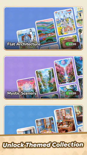 Jigsolitaire Master Puzzle screenshot