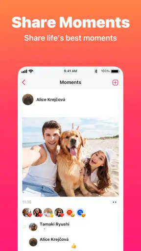 JusTalk - Video Chat & Calls screenshot