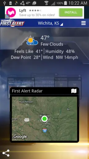 KAKE First Alert Weather screenshot