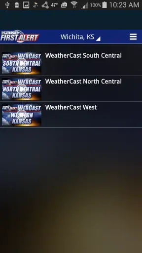 KAKE First Alert Weather screenshot