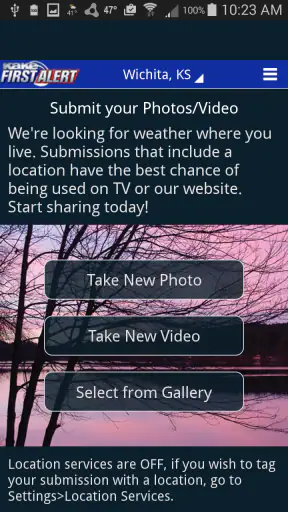 KAKE First Alert Weather screenshot