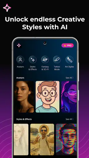 Kanvo: AI Art & Photo Studio screenshot