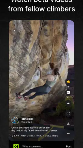 KAYA: THE CLIMBER’S APP screenshot