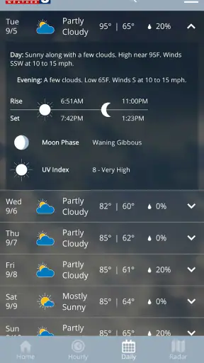 KCTV5 First Warn 5 Weather screenshot
