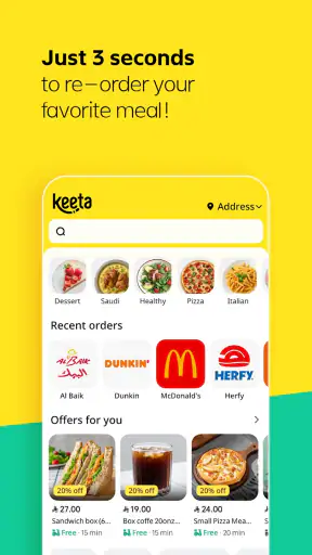 Keeta - Food Delivery screenshot