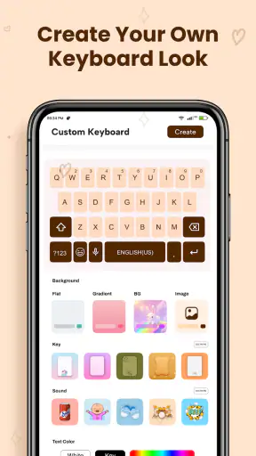 Keyboard Themes - Fonts, Emoji screenshot
