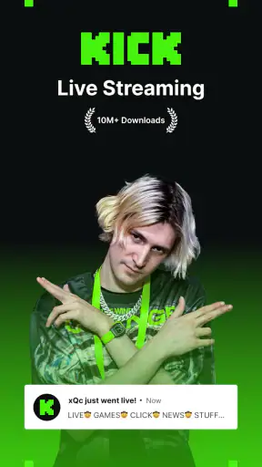 KICK: Live Streaming screenshot