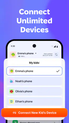 Kidden Parental Control App screenshot