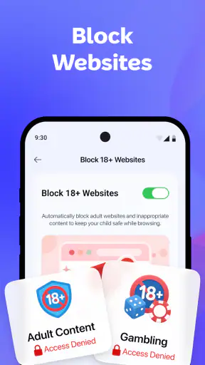 Kidden Parental Control App screenshot