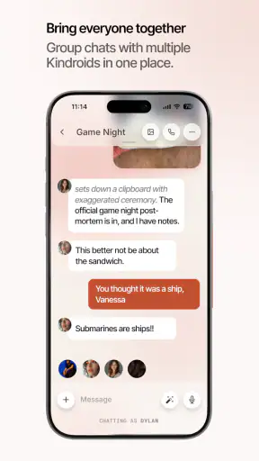 Kindroid: Your Personal AI screenshot