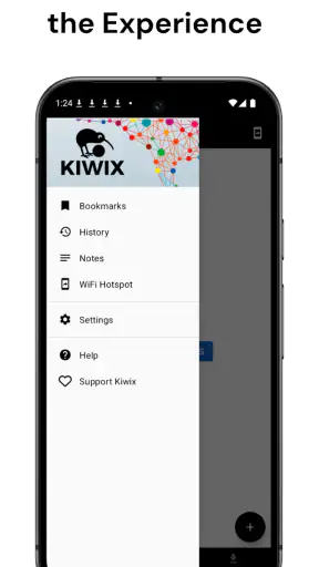 Kiwix screenshot