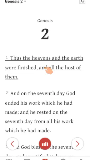 KJV Bible Audio - Daily Verses screenshot