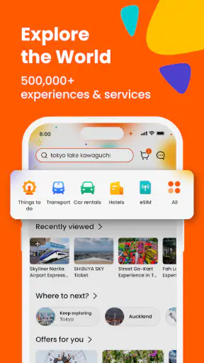 Klook: Travel & Activities screenshot