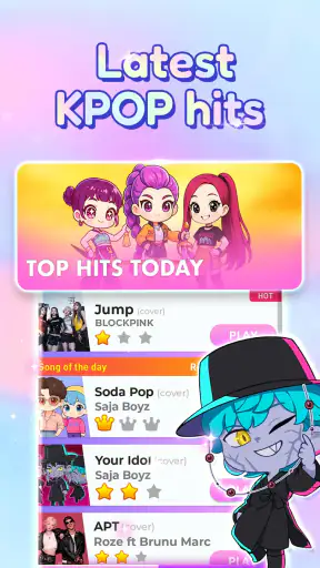 Kpop Piano Beats - Music Game screenshot