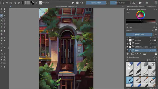 Krita screenshot