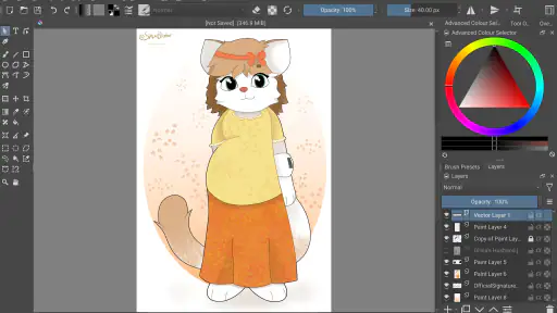 Krita screenshot