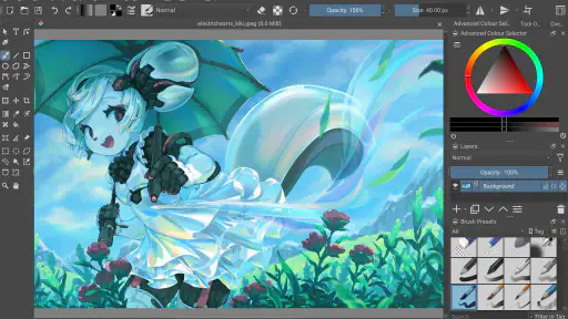 Krita screenshot