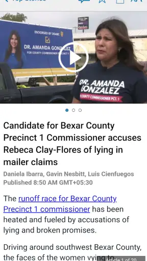 KSAT 12 News screenshot