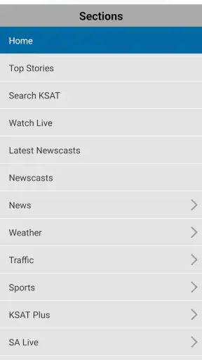 KSAT 12 News screenshot