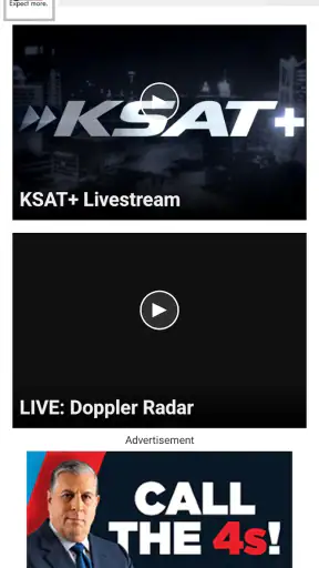 KSAT 12 News screenshot