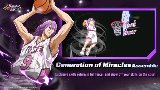 Kuroko's Basketball SR screenshot