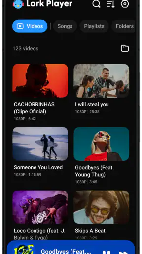 Lark Player:Music Player & MP3 screenshot