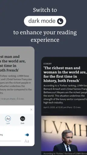Le Monde, Live News screenshot