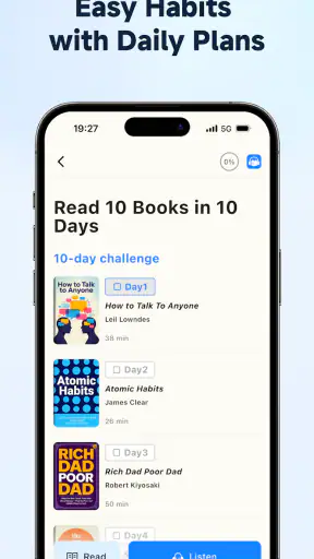 LeapAhead - Daily Book Cast screenshot