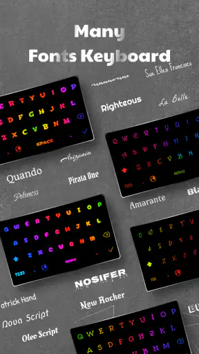 LED Keyboard: Colorful RGB screenshot