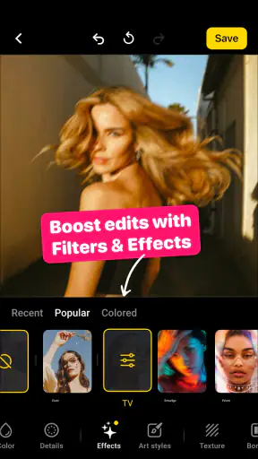 Lensa: photo editor & AI art screenshot