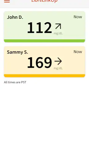 LibreLinkUp screenshot
