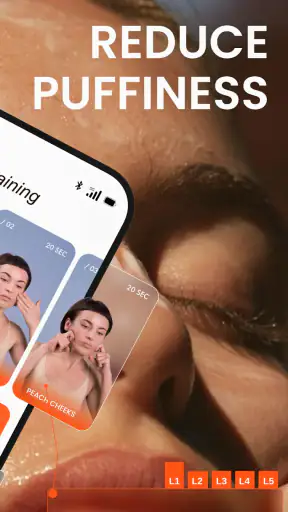 Liftique: Face Yoga & Workout screenshot