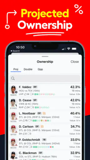 LineStar DFS & Props Optimizer screenshot