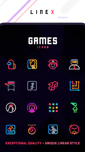 LineX Icon Pack screenshot