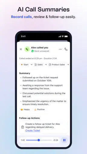 Linked Phone Business Number screenshot