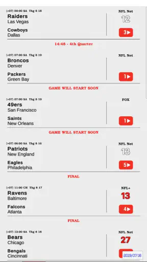 Live Sports screenshot