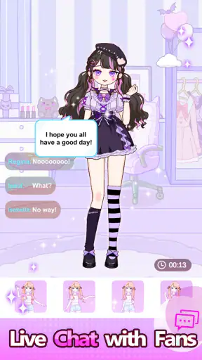 Live Star: Doll Dress Up Games screenshot