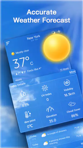 Live Weather Forecast screenshot