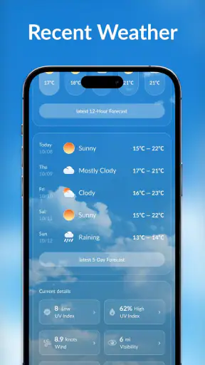 Live Weather: Real & Forecast screenshot