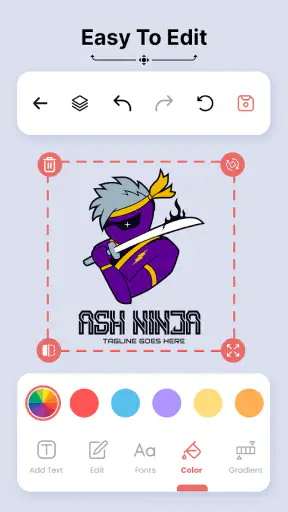 Logo Maker And Logo Creator 3D screenshot