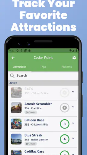 LogRide - Theme Park Database screenshot