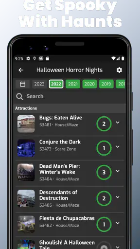 LogRide - Theme Park Database screenshot
