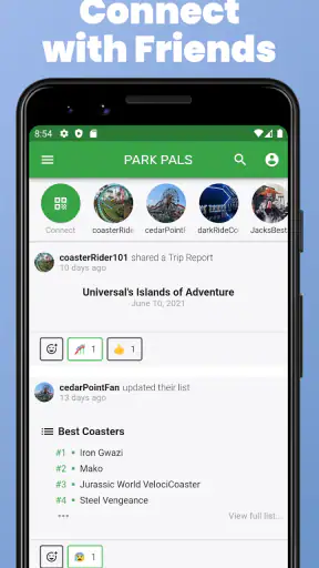 LogRide - Theme Park Database screenshot