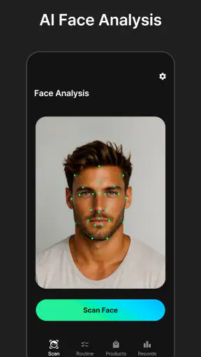 Looksmaxxing AI - Face Card screenshot