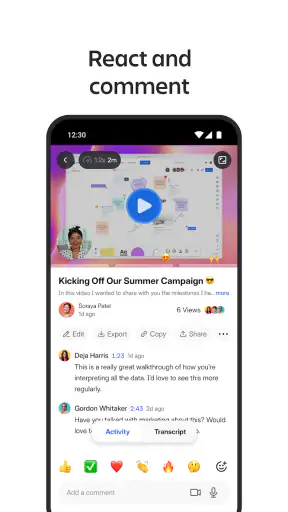 Loom – Screen and Cam Recorder screenshot