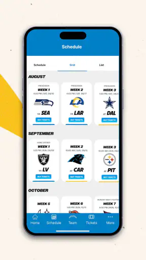 Los Angeles Chargers screenshot
