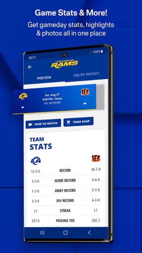 Los Angeles Rams screenshot